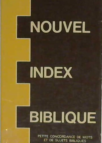 Nouvel index Biblique