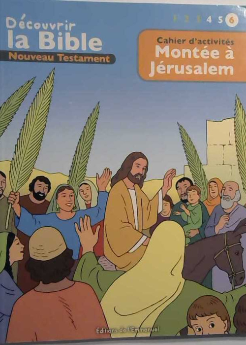 cahier d'activités, montée à Jérusalem