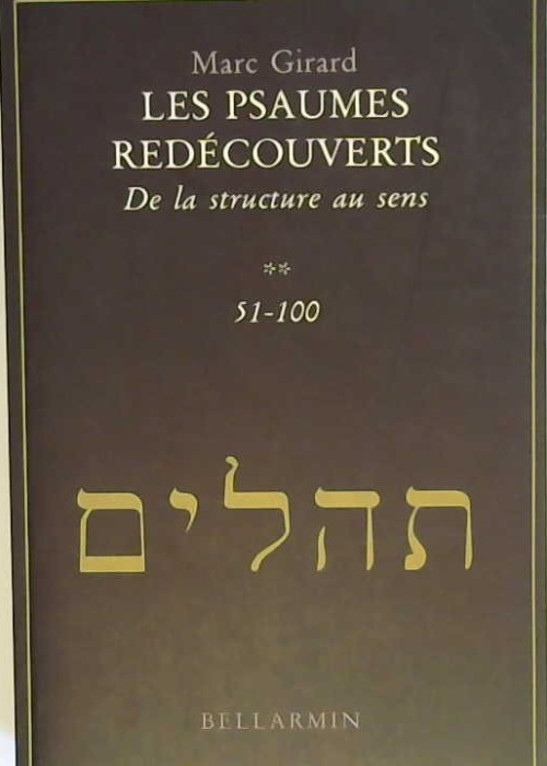 Les Psaumes redécouverts