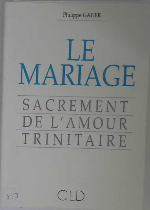 Le mariage