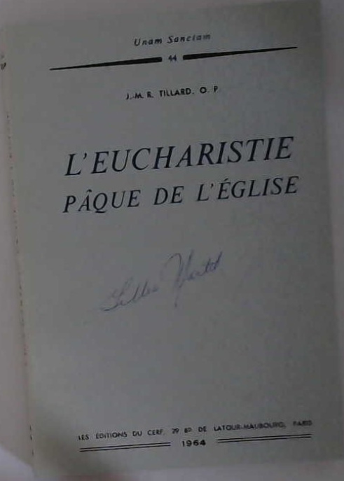 L'Eucharistie Pâque de l'Église