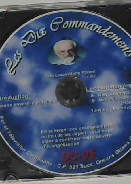 CD les dix commandements