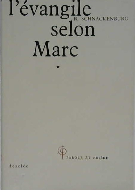 L'évangile selon Marc