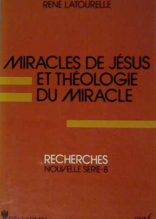 miracles de Jésus et théologie du miracle