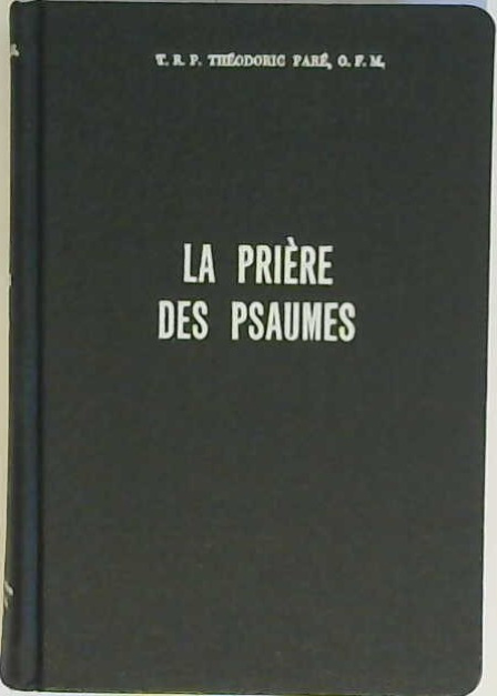 La prière des psaumes