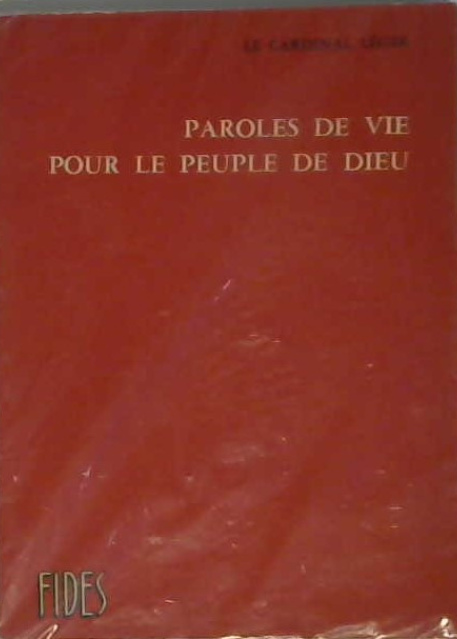 Parole de vie pour le peuple de Dieu