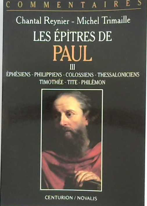 Les épîtres de Paul tome 3