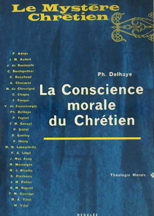 la conscience morale du Chrétien