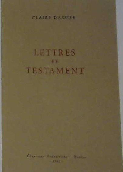 Lettres et testament
