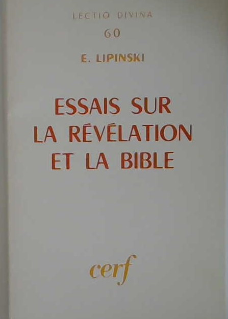 Essai sur la révélation et la Bible