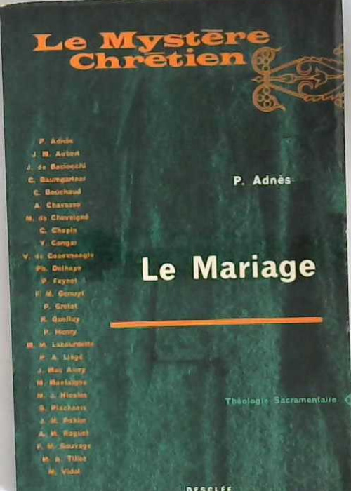 Le mariage