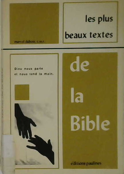 Les plus beaux textes de la bible