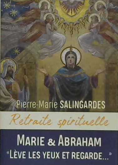 Marie et Abraham lève les yeux et regarde retraite spirituelle