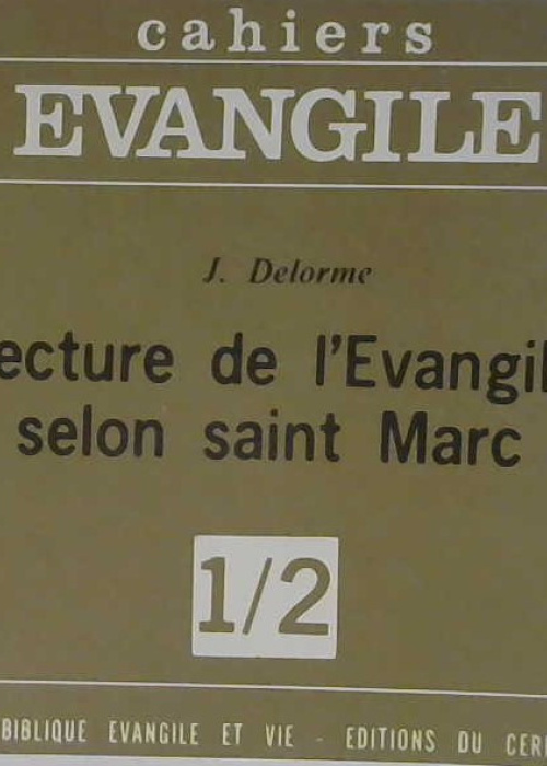 Cahier Évangile tome 1/2