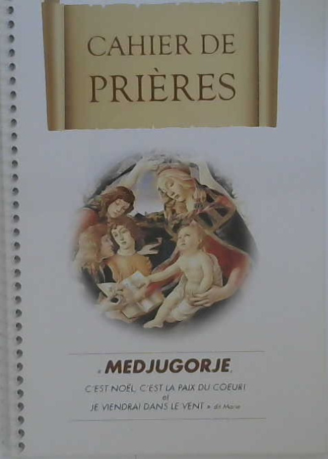 Carnet de prière - Medjugorje