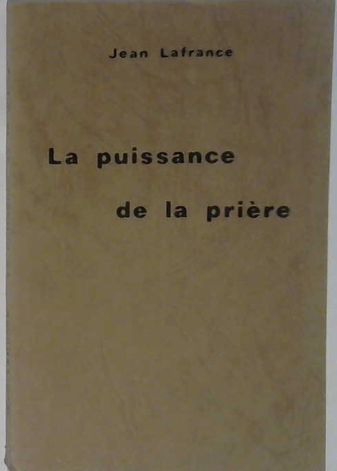 La puissance de la prière