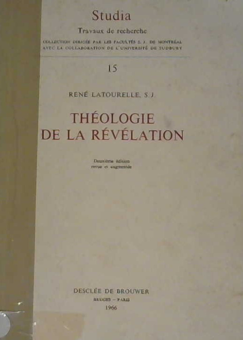 Théologie de la Révélation